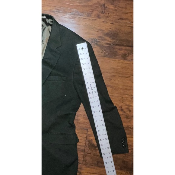 Jos A Bank Men's Classic Fit Gordon Dark Green Blazer Jacket Suit 44L - Picture 7 of 11